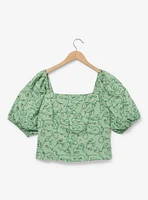 Her Universe Star Wars The Mandalorian Grogu Women's Plus Crop Top — BoxLunch Exclusive