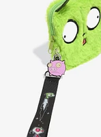 Invader Zim GIR Plush Coin Purse With Wrist Lanyard