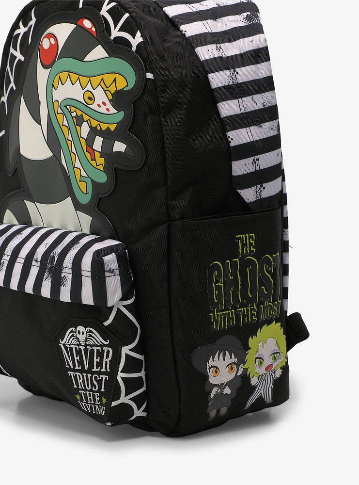 Beetlejuice Sandworm Glow-In-The-Dark Backpack