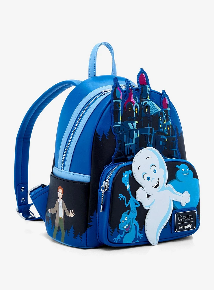 Loungefly Casper Whipstaff Manor Glow-In-The-Dark Mini Backpack