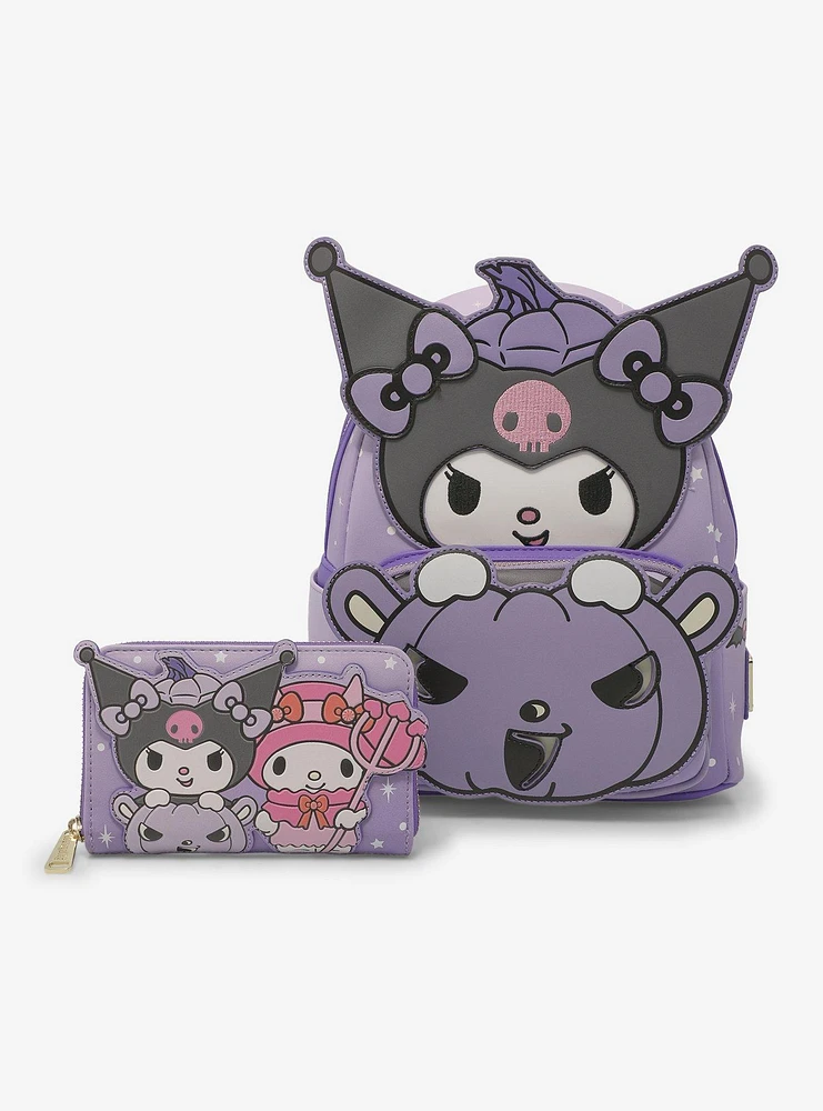 My Melody & Kuromi Halloween Light Up Glow-In-The-Dark Mini Backpack