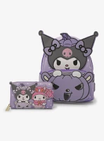 My Melody & Kuromi Halloween Glow-In-The-Dark Zipper Wallet