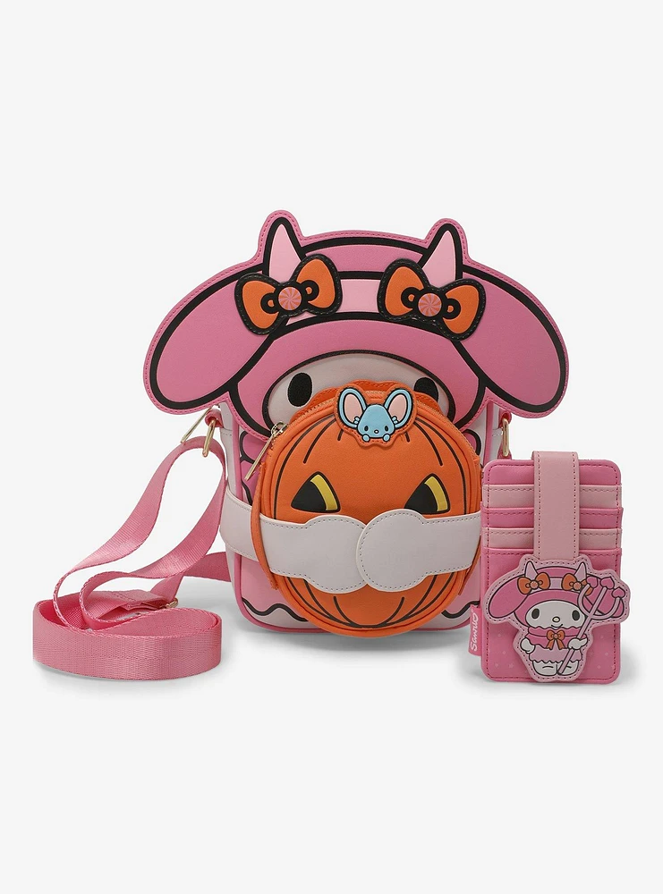 Loungefly My Melody Devil Halloween Cardholder