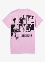Billie Eilish Photo Grid Boyfriend Fit Girls T-Shirt