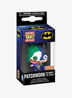 Funko Pocket Pop! DC Comics Batman & The Joker Patchwork Vinyl Keychain — BoxLunch Exclusive