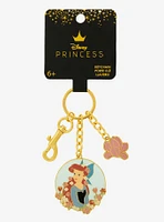 Disney The Little Mermaid Ariel Floral Portrait Keychain — BoxLunch Exclusive