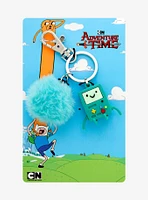 Adventure Time BMO Multi-Charm Pom Pom Keychain