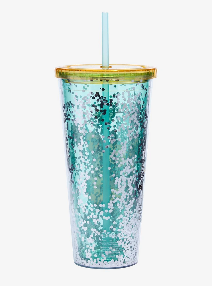 Disney Winnie The Pooh Daisy Glitter Acrylic Travel Cup