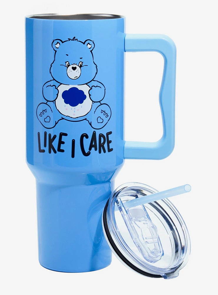 Care Bears Grumpy Bear Like I Care Stainless Steel Travel Cup