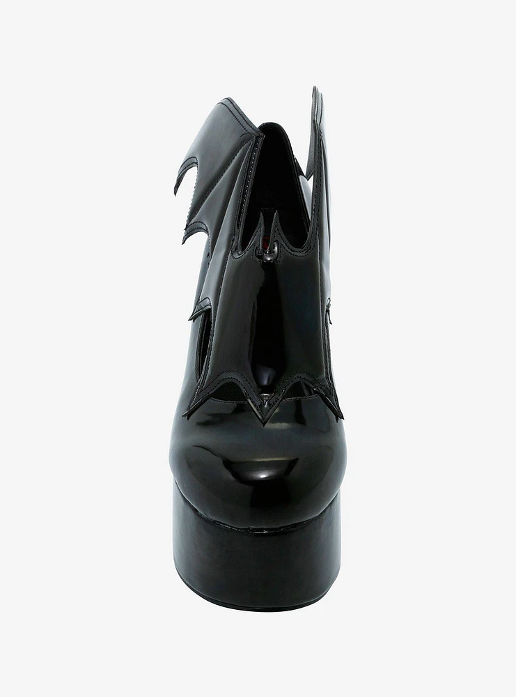 Strange Cvlt Vampira Platform Heels