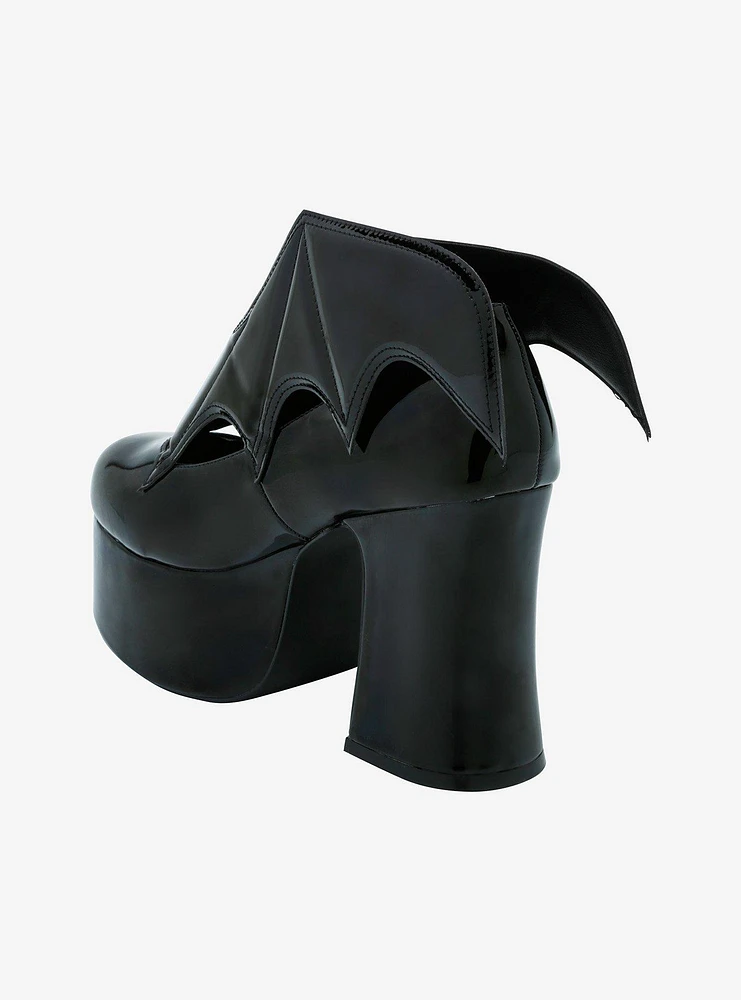 Strange Cvlt Vampira Platform Heels