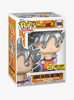 Funko Dragon Ball Super Pop! Animation Goku (Ultra Instinct) Glow-In-The-Dark Vinyl Figure Hot Topic Exclusive