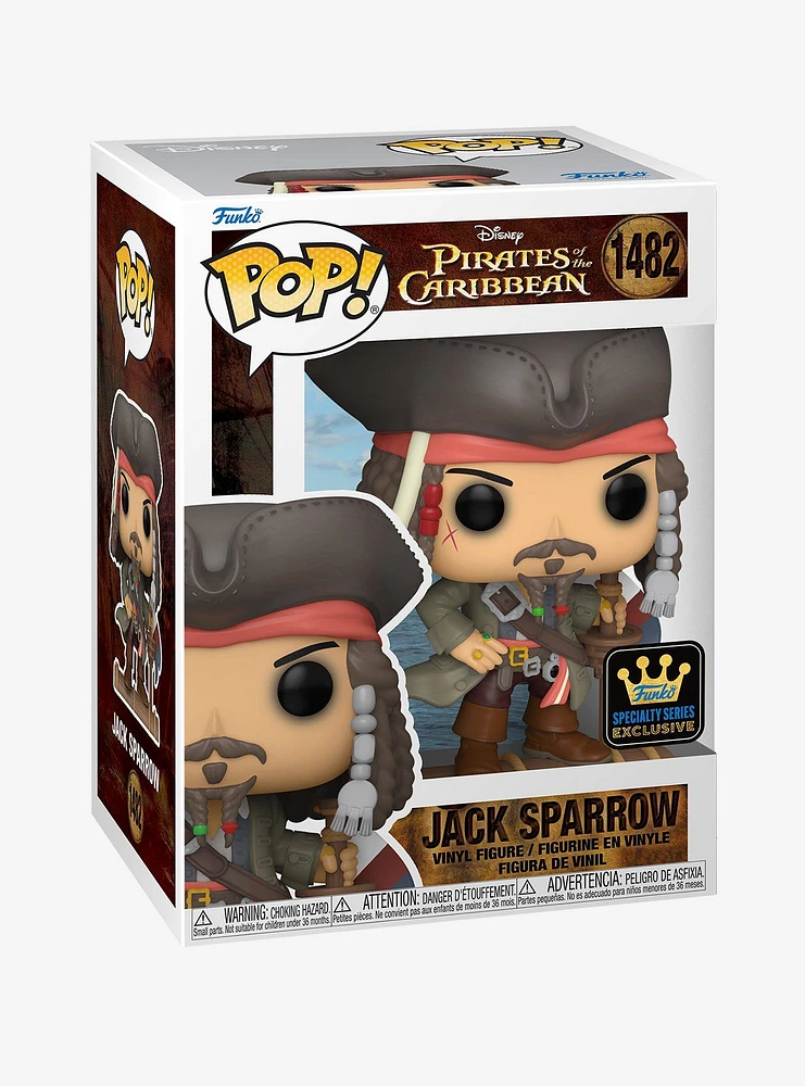 Funko Disney Pirates Of The Caribbean Pop! Jack Sparrow Vinyl Figure Funko Specialty Series Exclusive