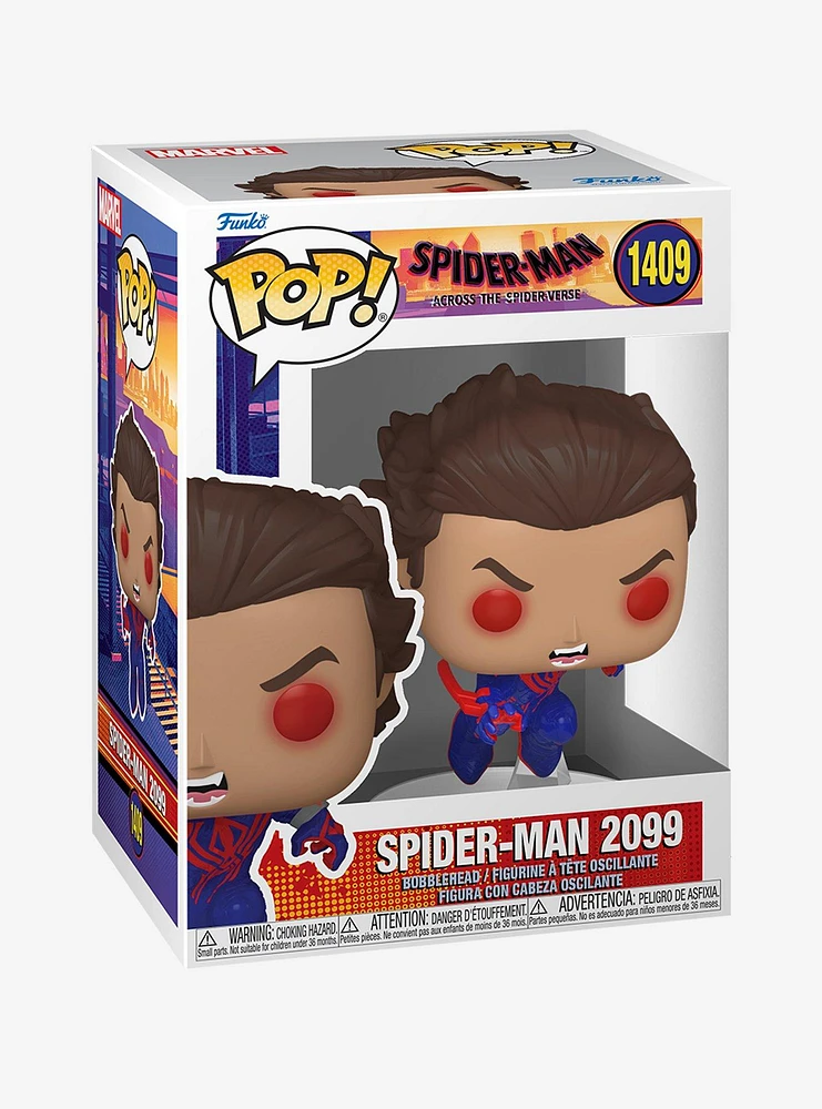 Funko Marvel Spider-Man Pop! Spider-Man 2099 (Unmasked) Vinyl Bobble-Head