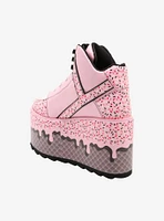 YRU Qozmo Ice Cream Platform Sneakers