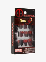 Marvel Deadpool Faux Nail Set