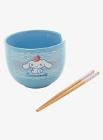 Cinnamoroll Strawberry Ramen Bowl With Chopsticks