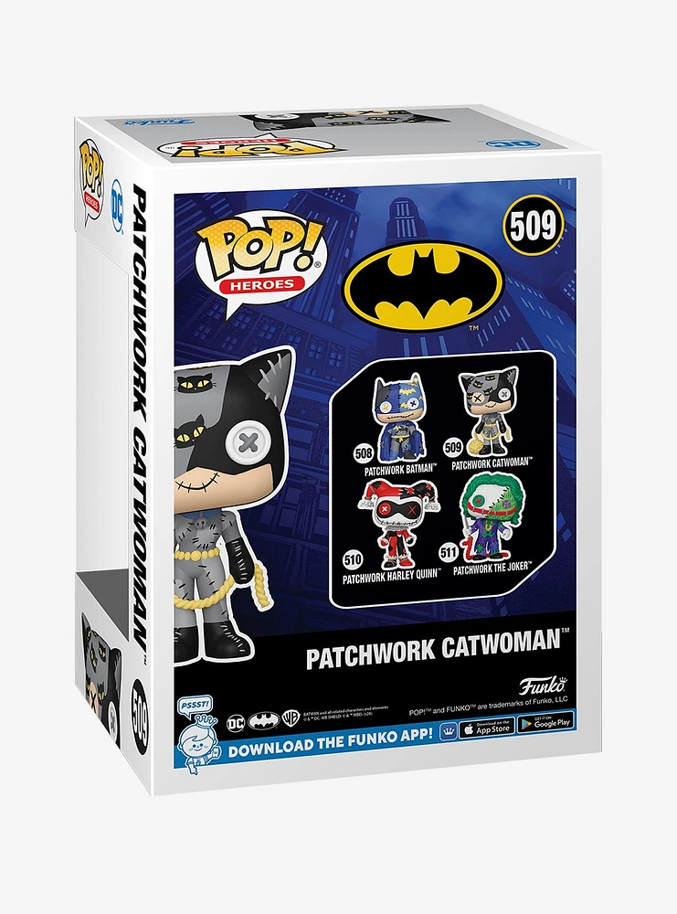 Funko DC Comics Batman Pop! Heroes Patchwork Catwoman Vinyl Hero