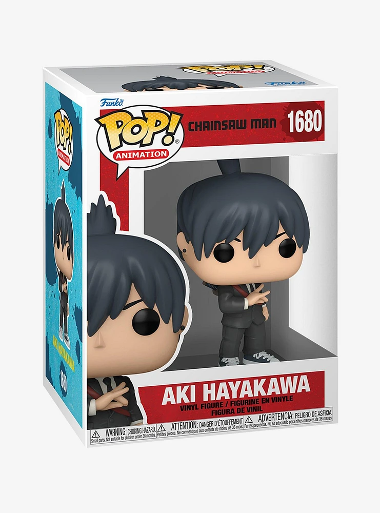 Funko Chainsaw Man Pop! Animation Aki Hayakawa Vinyl Figure