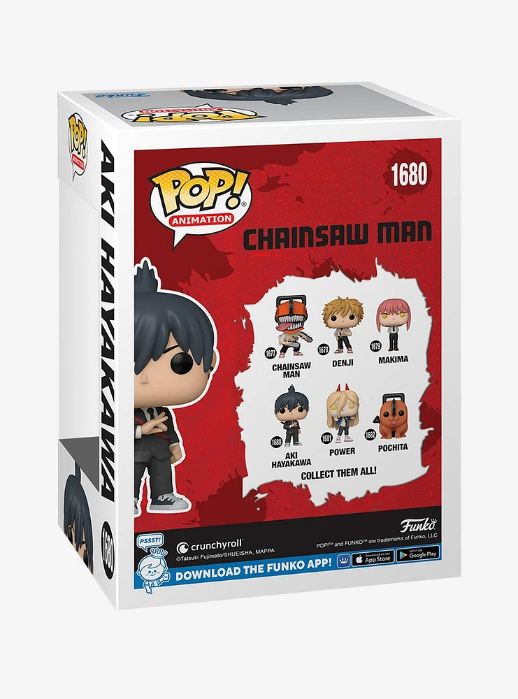 Funko Chainsaw Man Pop! Animation Aki Hayakawa Vinyl Figure