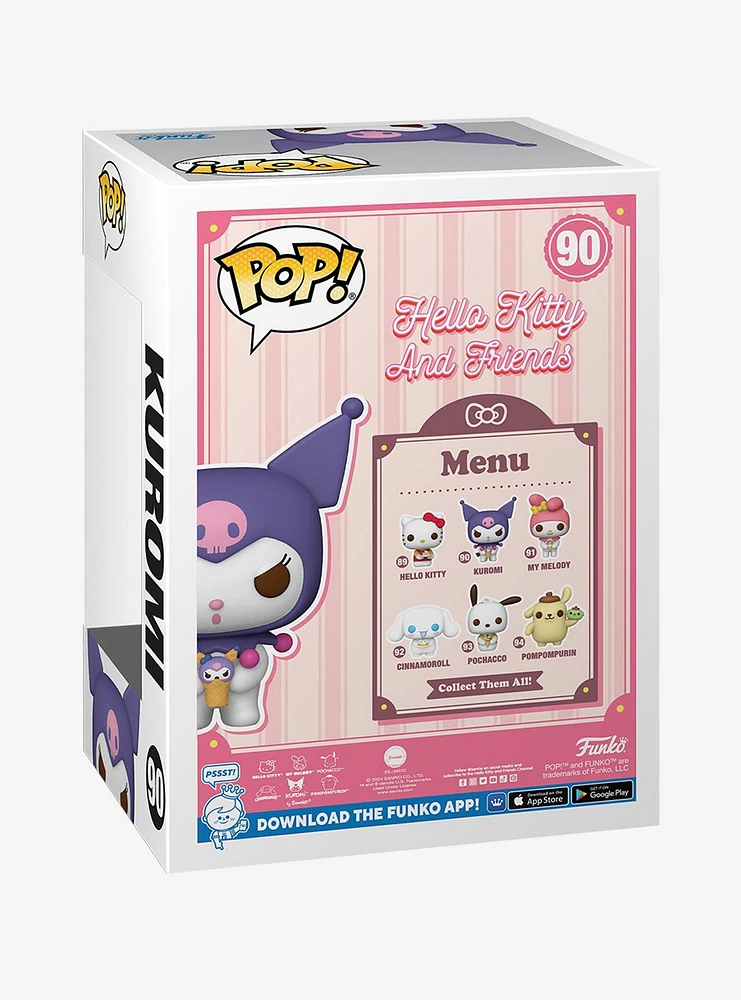 Funko Hello Kitty And Friends Pop! Kuromi (With Cone) Vinyl Figure