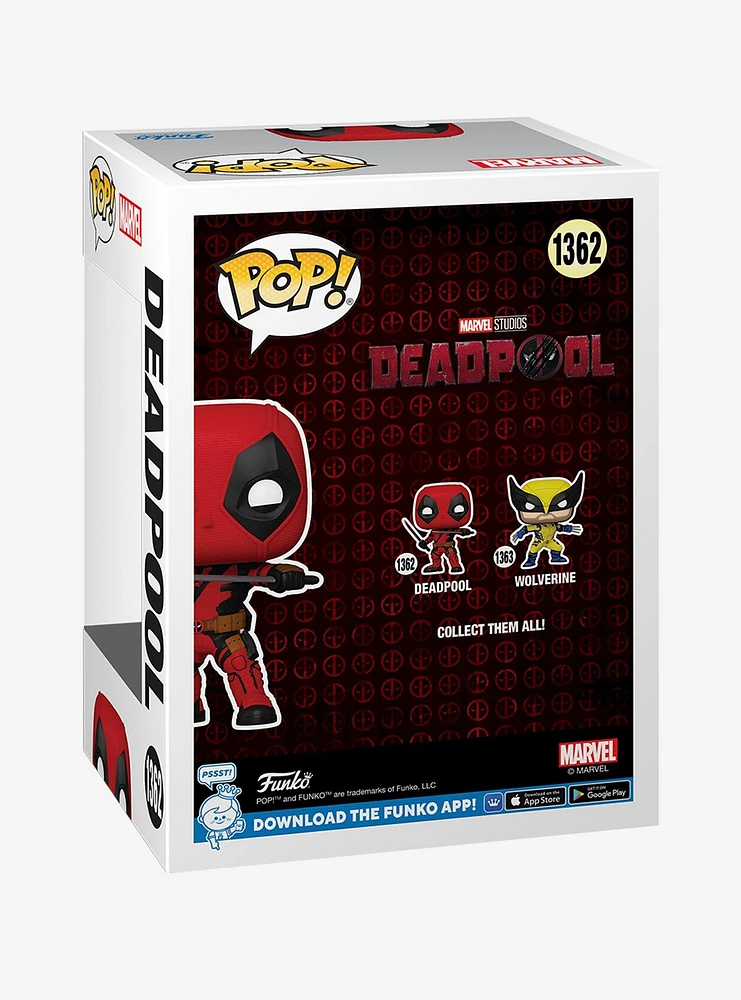 Funko Marvel Deadpool Pop! Deadpool Vinyl Bobble-Head Figure