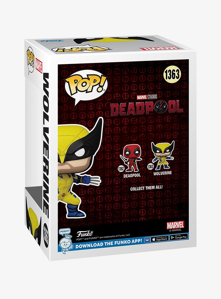 Funko Marvel Deadpool Pop! Wolverine Vinyl Bobble-Head Figure