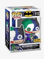 Funko DC Comics Batman Pop! Heroes Patchwork Batman The Joker Vinyl Figure Hot Topic Exclusive