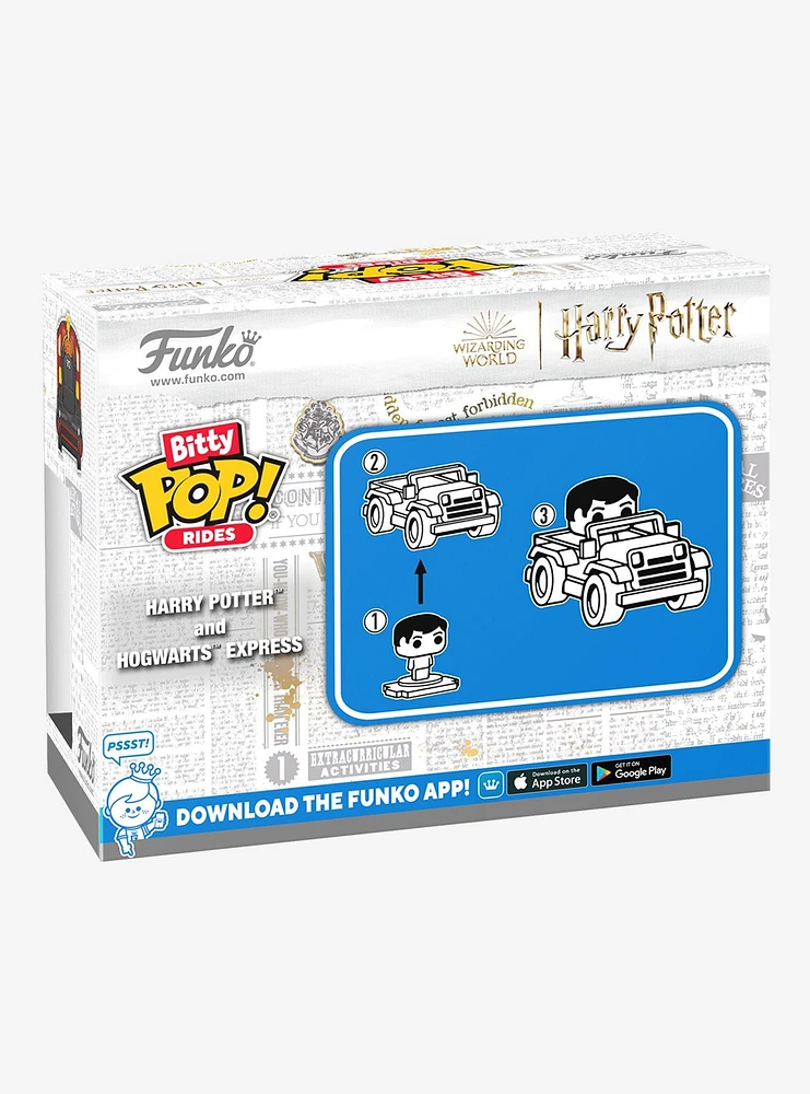 Funko Harry Potter Bitty Pop! Rides Harry Potter And Hogwarts Express Vinyl Figure