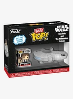 Funko Star Wars Bitty Pop! Han Solo And The Millennium Falcon Vinyl Figure