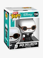 Funko The Nightmare Before Christmas Bitty Pop! Rides Jack Skellington With Snowmobile Vinyl Figure