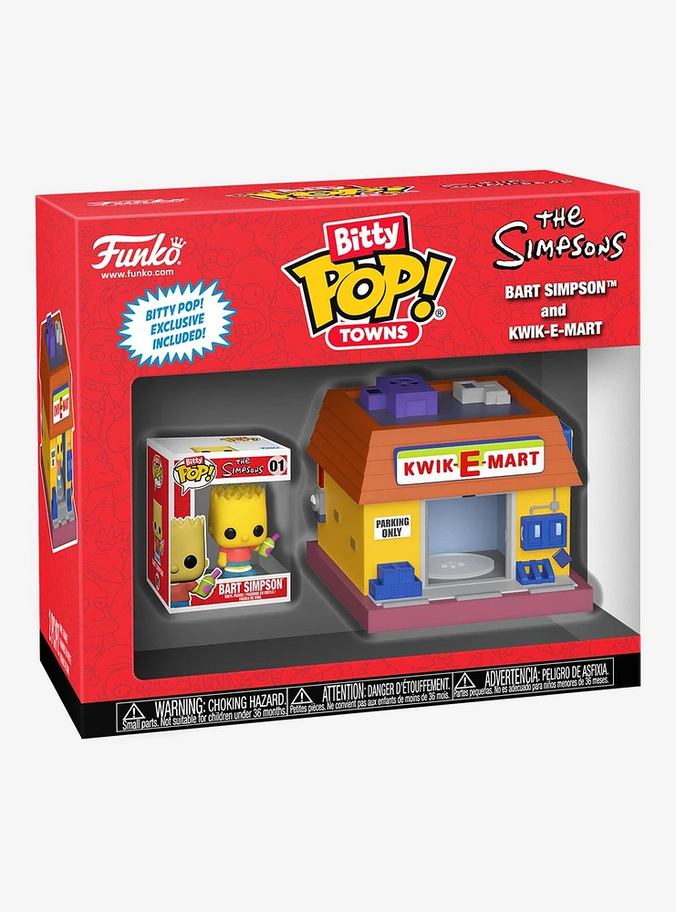 Funko The Simpsons Bitty Pop! Bart Simpson Vinyl Figure