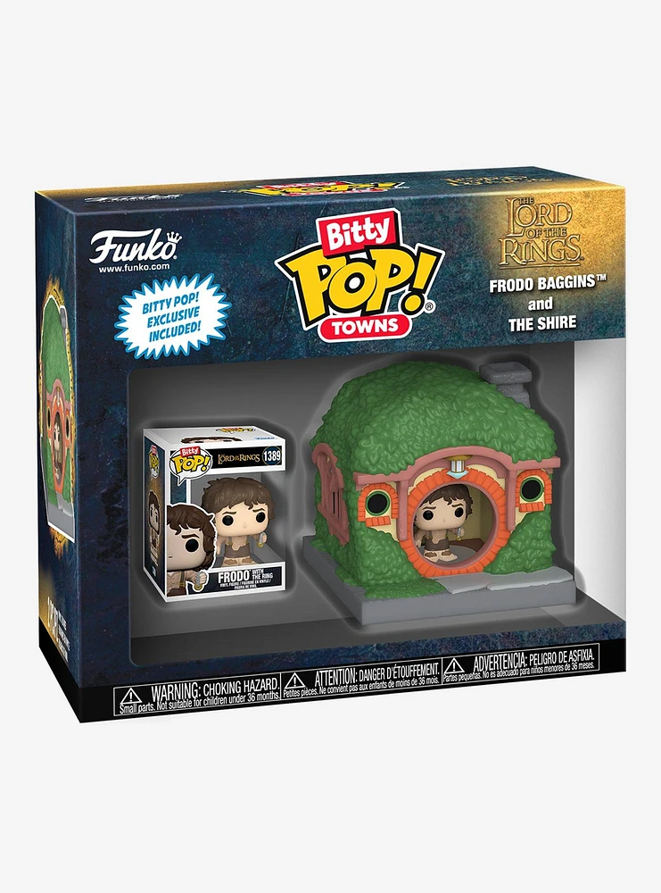 Funko The Lord Of The Rings Bitty Pop! Towns Frodo Baggins And The Shire Vinyl Figure