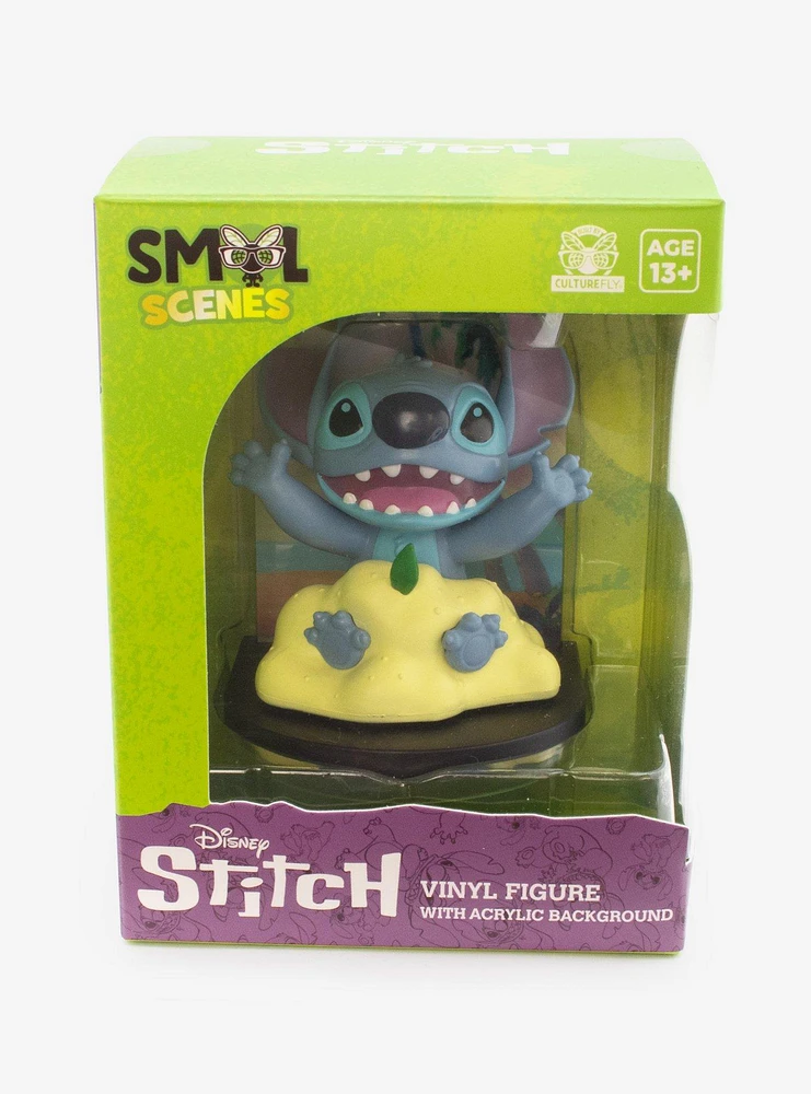 CultureFly Disney Stitch Beach Smol Scenes Figure