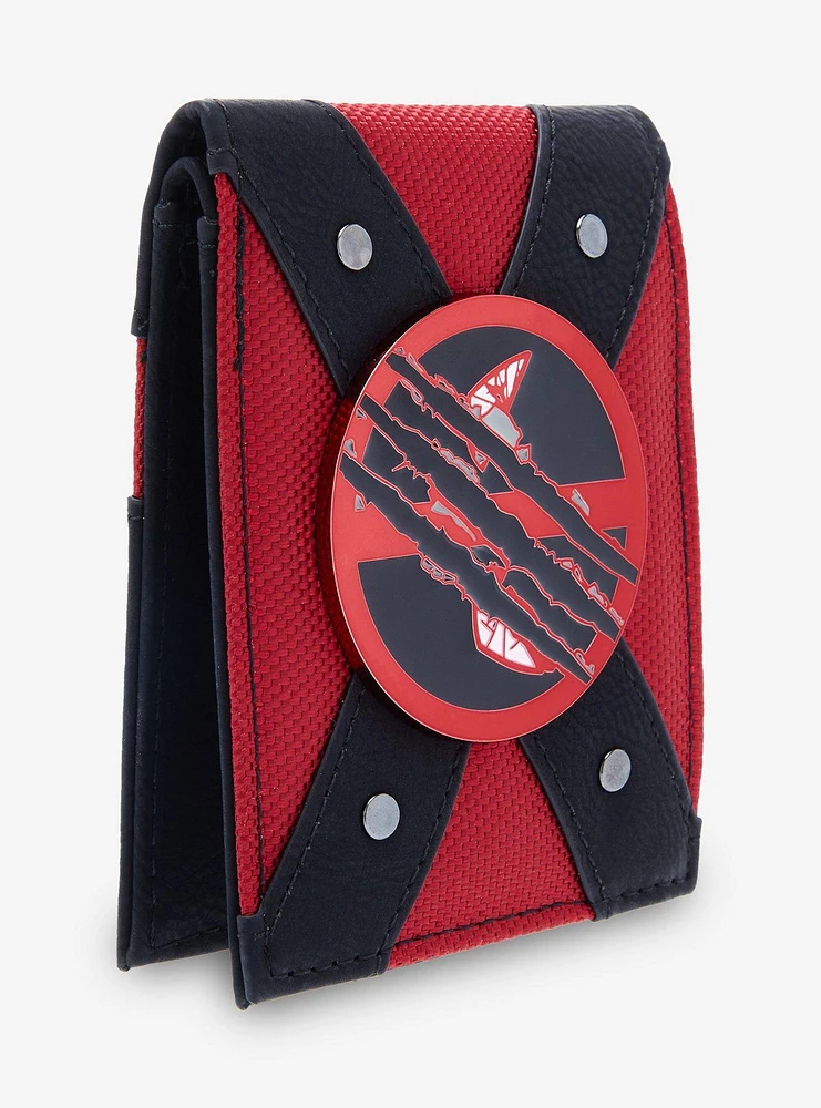 Marvel Deadpool & Wolverine Logo Bifold Wallet