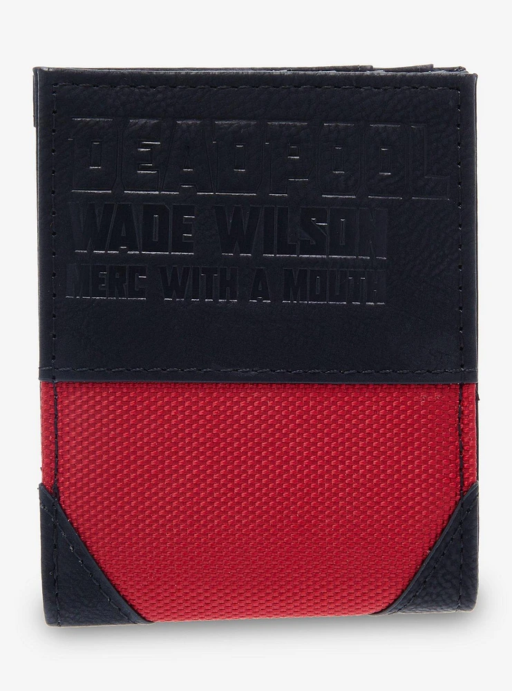 Marvel Deadpool & Wolverine Logo Bifold Wallet