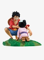 Bandai Spirits One Piece Ichibansho Monkey D. Luffy & Momonosuke Statue