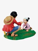 Bandai Spirits One Piece Ichibansho Monkey D. Luffy & Momonosuke Statue