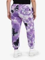 Hello Kitty And Friends Magic Card Tie-Dye Girls Jogger Sweatpants Plus