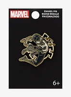 Loungefly Marvel Spider-Man Black Suit Enamel Pin — BoxLunch Exclusive