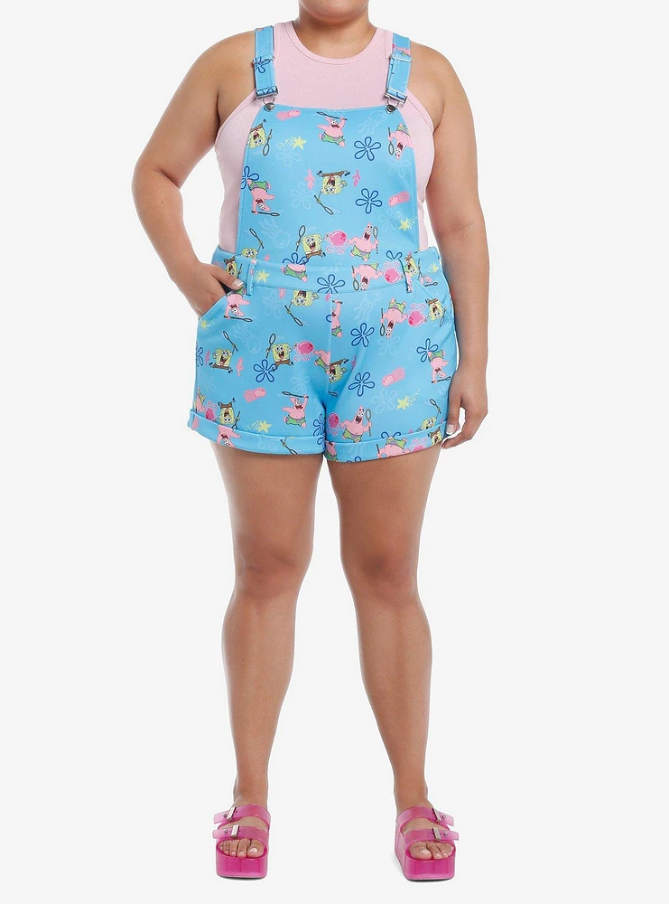 SpongeBob SquarePants Character Scuba Shortalls Plus