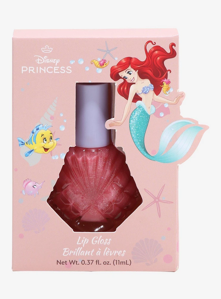 Disney The Little Mermaid Shell Glitter Lip Gloss