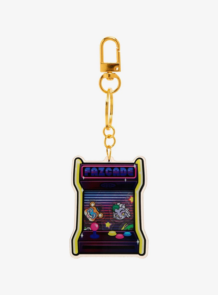 Five Nights At Freddy's: Security Breach Arcade Machine Shaker Key Chain Hot Topic Exclusive