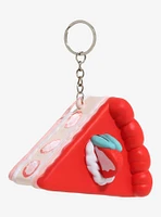 Strawberry Cake Squishy Key Chain