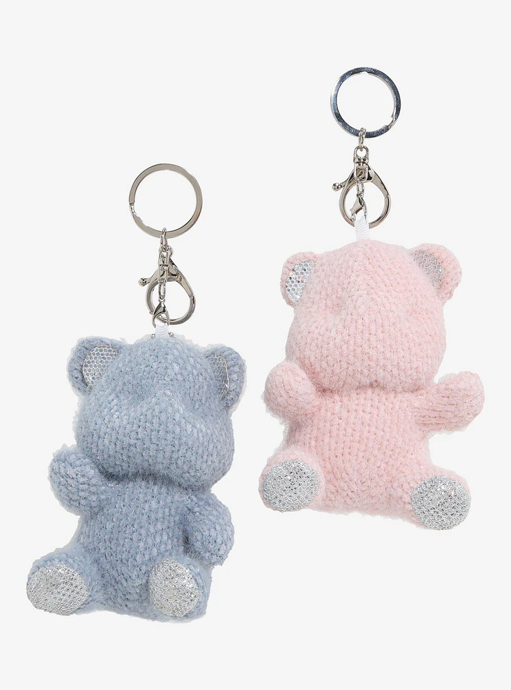 Fuzzy Pastel Bear Assorted Blind Key Chain