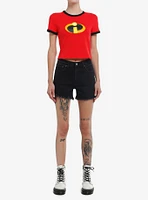 Disney Pixar The Incredibles Costume Girls Ringer Baby T-Shirt