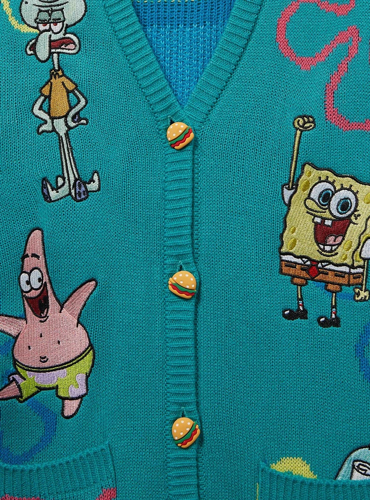 SpongeBob SquarePants Bikini Bottom Girls Cardigan