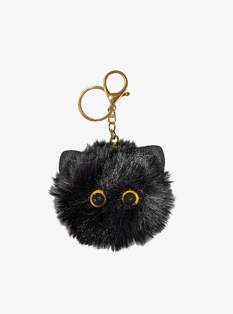 Cat Fur Ball Assorted Key Chain