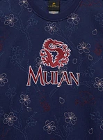 Disney Mulan Topographic Cherry Blossom Crewneck — BoxLunch Exclusive