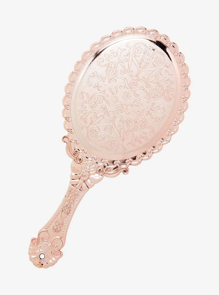 Rose Gold Filigree Mirror